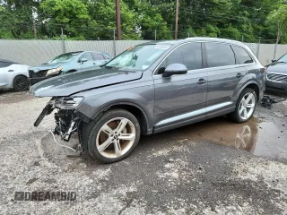 2019 Audi Q7 Prestige с VIN WA1VAAF70KD003905, выставлен на аукционе Copart как лот 62696545 с пробегом Не указан миль и Списание • Salvage title. История ставок и продаж доступна на DreamBid. Изображение 1.