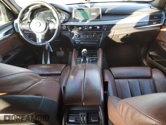 2015 BMW X6 xDrive50i with VIN 5UXKU6C52F0F94480, listed as a Copart auction lot 41539505 with 148,175 mi miles and Salvage Title. Bid and sale history available at carsss.com. Image 8.