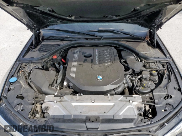 2020 BMW 3 Series M340i xDrive with VIN WBA5U9C04LA380918, listed as a Copart auction lot 48875295 with 72,540 mi miles and Salvage Title. Bid and sale history available at DreamBid. Image 11.