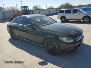 2018 Mercedes-Benz C 300 with VIN 55SWF4JB8JU234808, listed as a Copart auction lot 80482574 with 220,883 mi miles and Clean Title. Bid and sale history available at carsss.com. Image 4.