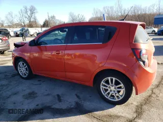 2013 Chevrolet Sonic LT with VIN 1G1JC6SH4D4108727, listed as a Copart auction lot 47113725 with 59,042 mi miles and Salvage Title. Bid and sale history available at carsss.com. Image 2.