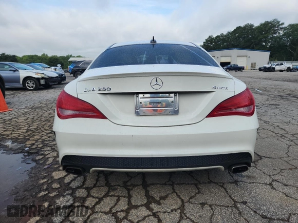 2016 Mercedes-Benz CLA 250 with VIN WDDSJ4GB9GN354171, listed as a Copart auction lot 61053525 with 110,985 mi miles and Salvage title. Bid and sale history available at DreamBid. Image 6.