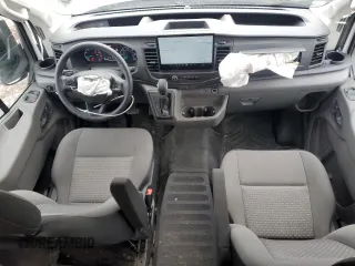 2023 Ford Transit Cargo with VIN 1FTBR1C8XPKB74159, listed as a Copart auction lot 86372424 with 19,082 mi miles and Salvage Title. Bid and sale history available at carsss.com. Image 8.