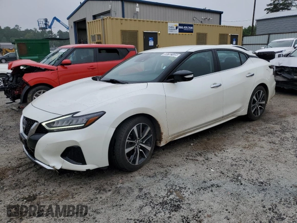 2023 Nissan Maxima SV z VIN 1N4AA6CV6PC512713, wystawiony jako Copart lot #59792135 z przebiegiem 45 773 mil mil oraz Czysty tytuł • Clean title. Historia ofert i sprzedaży dostępna na DreamBid. Obrazek 1.