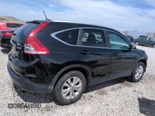 2014 Honda CR-V EX-L with VIN 5J6RM4H79EL009333, listed as a Copart auction lot 53100335 with 103,466 mi miles and Salvage Title. Bid and sale history available at carsss.com. Image 3.