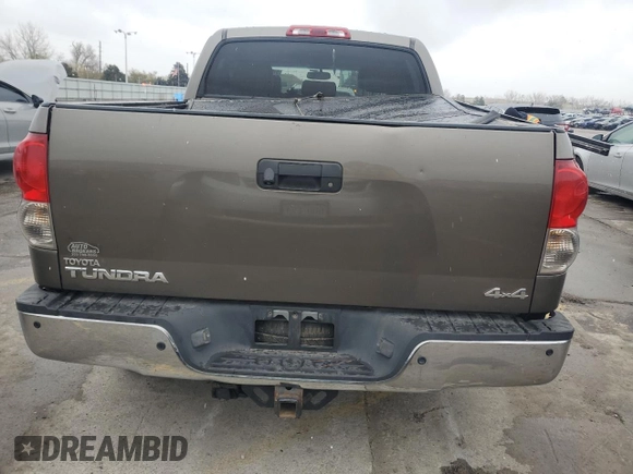 2008 Toyota Tundra Limited with VIN 5TFDV58158X056211, listed as a Copart auction lot 51940865 with 198,126 mi miles and Salvage title. Bid and sale history available at DreamBid. Image 6.