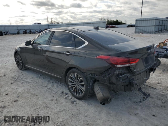 2015 Hyundai Genesis 3.8L with VIN KMHGN4JE5FU087716, listed as a Copart auction lot 52510265 with 89,878 mi miles and Salvage Title. Bid and sale history available at DreamBid. Image 2.