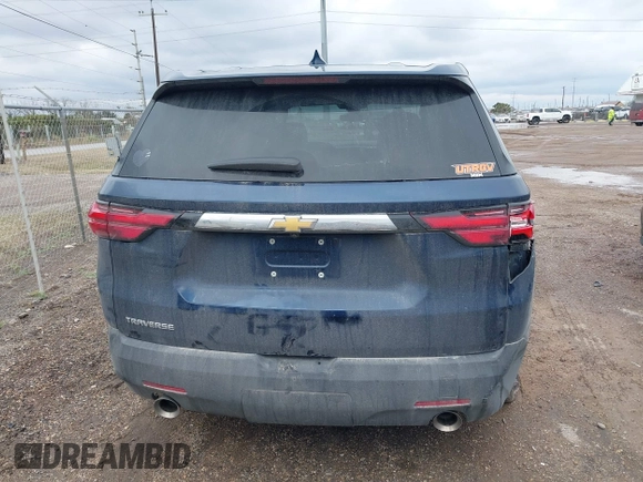 2022 Chevrolet Traverse LS with VIN 1GNERFKW6NJ147951, listed as a IAAI auction lot 41388931 with 57,424 mi miles and . Bid and sale history available at DreamBid. Image 17.