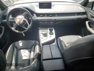 2019 Audi Q7 Premium with VIN WA1AHAF79KD040915, listed as a Copart auction lot 53300495 with 54,295 mi miles and Salvage title. Bid and sale history available at DreamBid. Image 8.