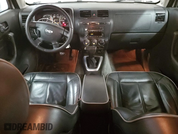 2006 Hummer H3 with VIN 5GTDN136568173279, listed as a Copart auction lot 86088854 with 142,813 mi miles and Salvage Title. Bid and sale history available at DreamBid. Image 8.