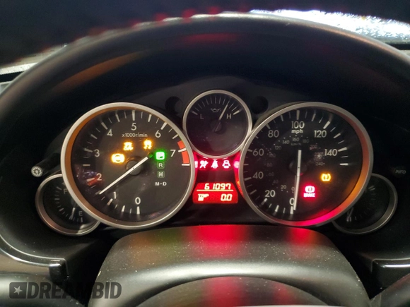 2015 Mazda MX-5 Miata Grand Touring z VIN JM1NC2PF4F0240535, wystawiony jako Copart lot #81727204 z przebiegiem 61 097 mil mil oraz Szkoda całkowita • Salvage title. Historia ofert i sprzedaży dostępna na DreamBid. Obrazek 9.