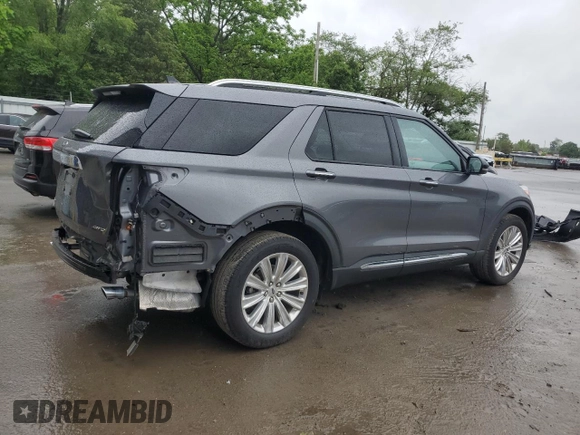 2021 Ford Explorer Limited z VIN 1FMSK8FH6MGB92399, wystawiony jako Copart lot #57482785 z przebiegiem 51 795 mil mil oraz Szkoda całkowita • Salvage title. Historia ofert i sprzedaży dostępna na DreamBid. Obrazek 3.