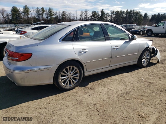 2011 Hyundai Azera Limited with VIN KMHFC4DFXBA530864, listed as a Copart auction lot 45673405 with 96,940 mi miles and Salvage Title. Bid and sale history available at carsss.com. Image 3.