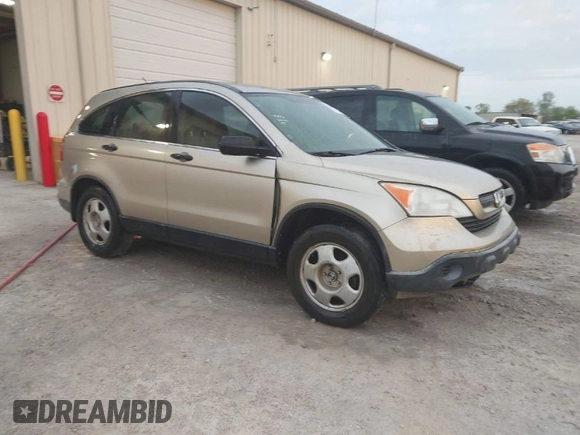2007 Honda CR-V LX with VIN JHLRE38337C019341, listed as a IAAI auction lot 41853063 with 298,580 mi miles. Bid and sale history available at carsss.com. Image 1.