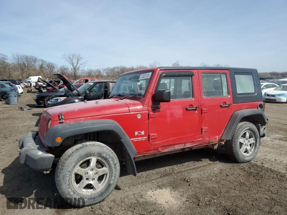 2009 Jeep Wrangler Unlimited X with VIN 1J4GZ39129L711934, listed as a Copart auction lot 47005105 with 423,135 mi miles and Salvage Title. Bid and sale history available at carsss.com. Image 1.