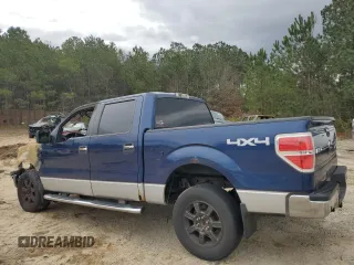 2010 Ford F-150 XL with VIN 1FTFW1EV4AFD69722, listed as a Copart auction lot 45455405 with 0 mi miles and Salvage Title. Bid and sale history available at carsss.com. Image 2.