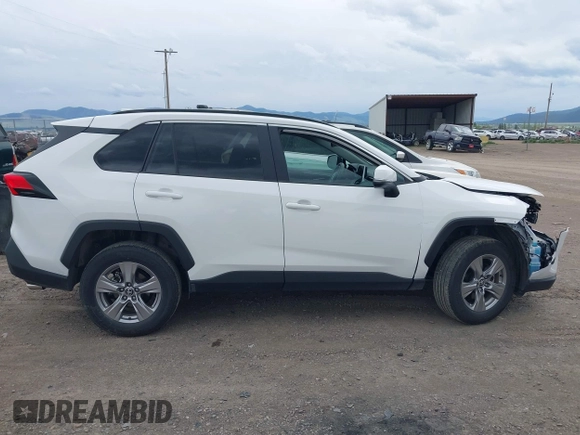 2024 Toyota RAV4 XLE with VIN 2T3P1RFV5RW473727, listed as a IAAI auction lot 42222478 with 19,764 mi miles and . Bid and sale history available at DreamBid. Image 13.