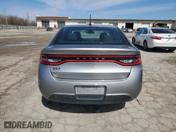 2016 Dodge Dart SE with VIN 1C3CDFAA7GD564988, listed as a Copart auction lot 49410395 with 96,398 mi miles and Salvage Title. Bid and sale history available at carsss.com. Image 6.