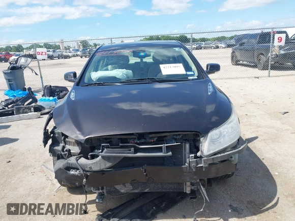 2013 Buick LaCrosse Premium 1 with VIN 1G4GF5E38DF197317, listed as a IAAI auction lot 42217095 with 202,520 mi miles and . Bid and sale history available at DreamBid. Image 12.