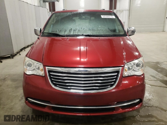 2013 Chrysler Town & Country Limited with VIN 2C4RC1GG7DR766715, listed as a Copart auction lot 52556215 with 180,980 mi miles and Salvage Title. Bid and sale history available at carsss.com. Image 5.