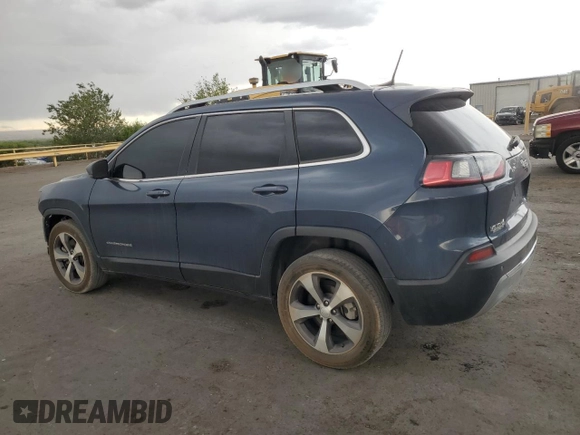 2020 Jeep Cherokee Limited with VIN 1C4PJLDB6LD653714, listed as a Copart auction lot 55351075 with 143,121 mi miles and Salvage title. Bid and sale history available at DreamBid. Image 2.