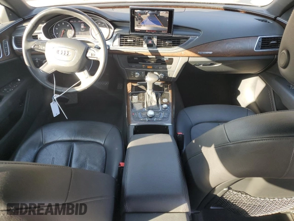 2013 Audi A7 3.0 Premium Plus with VIN WAUYGAFC5DN110909, listed as a Copart auction lot 52111465 with 109,461 mi miles and Salvage Title. Bid and sale history available at carsss.com. Image 8.