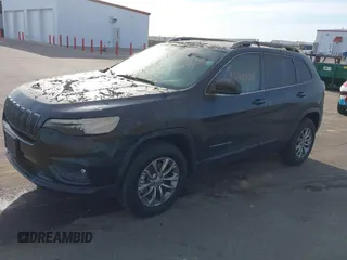 2021 Jeep Cherokee Latitude Lux with VIN 1C4PJMMX8MD166775, listed as a IAAI auction lot 41783500 with 19,869 mi miles and . Bid and sale history available at carsss.com. Image 2.