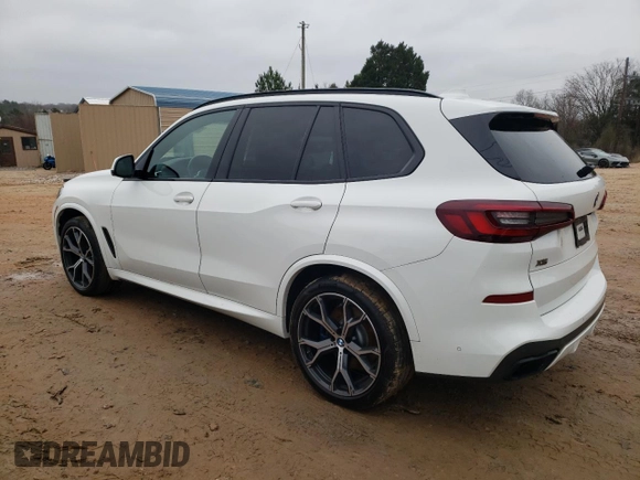 2020 BMW X5 M50i with VIN 5UXJU4C07L9C45133, listed as a Copart auction lot 39637053 with 42,646 mi miles. Bid and sale history available at carsss.com. Image 2.