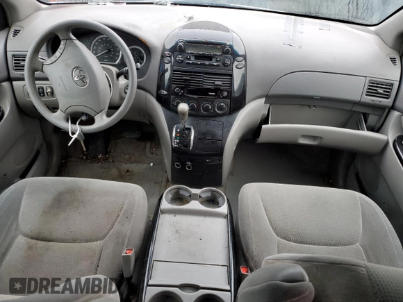 2004 Toyota Sienna CE with VIN 5TDZA23C34S083187, listed as a Copart auction lot 49547755 with 291,236 mi miles and Salvage Title. Bid and sale history available at DreamBid. Image 8.