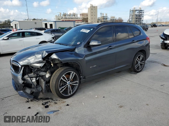 2018 BMW X1 sDrive28i with VIN WBXHU7C3XJ5H38906, listed as a Copart auction lot 36572583 with 71,860 mi miles. Bid and sale history available at carsss.com. Image 1.