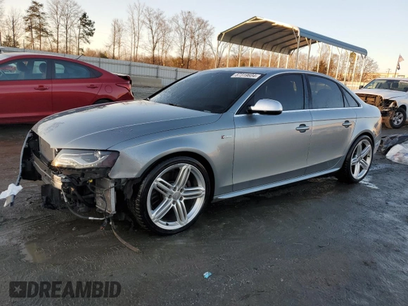 2011 Audi S4 Prestige with VIN WAUKGAFL0BA107118, listed as a Copart auction lot 87319604 with 113,470 mi miles and Salvage Title. Bid and sale history available at carsss.com. Image 1.