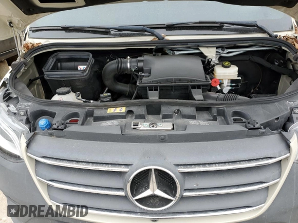 2021 Mercedes-Benz Sprinter with VIN W1Y4ECVY0MT080290, listed as a Copart auction lot 87269454 with 30,092 mi miles and Salvage Title. Bid and sale history available at DreamBid. Image 12.