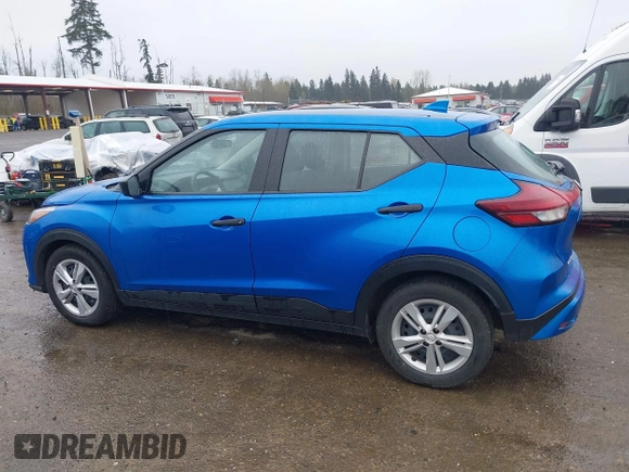 2021 Nissan Kicks S with VIN 3N1CP5BV8ML523650, listed as a IAAI auction lot 41925826 with 51,027 mi miles and . Bid and sale history available at DreamBid. Image 14.