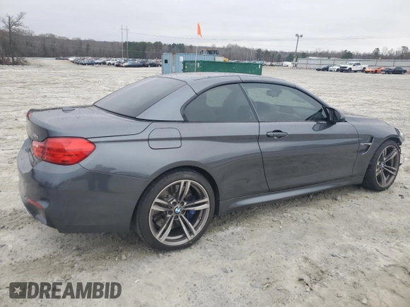 2015 BMW M4 z VIN WBS3U9C5XFP968001, wystawiony jako Copart lot #85566764 z przebiegiem 26 927 mil mil oraz Szkoda całkowita • Salvage title. Historia ofert i sprzedaży dostępna na DreamBid. Obrazek 3.