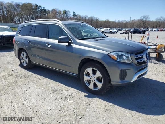 2017 Mercedes-Benz GLS with VIN 4JGDF6EE5HA840185, listed as a Copart auction lot 49954105 with 203,981 mi miles and Clean Title. Bid and sale history available at carsss.com. Image 4.
