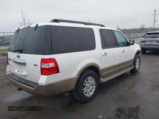 2014 Ford Expedition Max XLT z VIN 1FMJK1J54EEF51200, wystawiony jako IAAI lot #42014534 z przebiegiem 171 327 mil mil oraz . Historia ofert i sprzedaży dostępna na DreamBid. Obrazek 4.