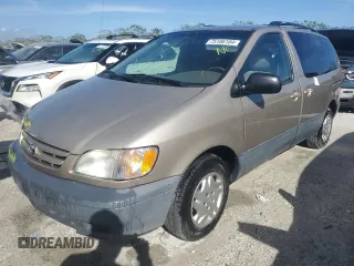 2002 Toyota Sienna CE with VIN 4T3ZF19C42U443467, listed as a Copart auction lot 75106184 with 0 mi miles and Non Repairable. Bid and sale history available at carsss.com. Image 1.