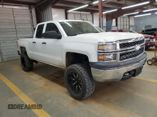 2014 Chevrolet Silverado 1500 Work Truck with VIN 1GCVKPEH7EZ313136, listed as a Copart auction lot 49158825 with 105,461 mi miles and Salvage Title. Bid and sale history available at DreamBid. Image 4.