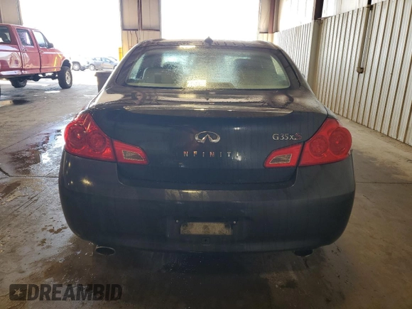 2008 Infiniti G35 x with VIN JNKBV61F98M280200, listed as a Copart auction lot 56148405 with 128,146 mi miles and Salvage Title. Bid and sale history available at DreamBid. Image 6.