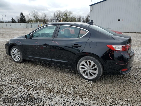 2017 Acura ILX w/Premium Pkg with VIN 19UDE2F77HA011281, listed as a Copart auction lot 52437325 with 57,155 mi miles and Salvage Title. Bid and sale history available at carsss.com. Image 2.