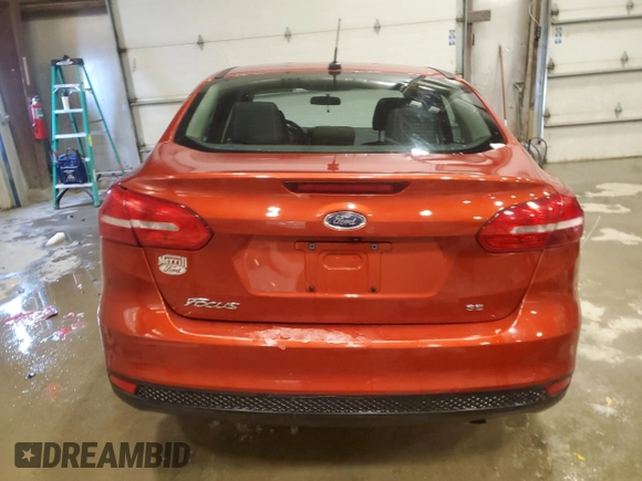 2018 Ford Focus SE with VIN 1FADP3F27JL239199, listed as a Copart auction lot 50701295 with 125,790 mi miles and Non Repairable. Bid and sale history available at carsss.com. Image 6.