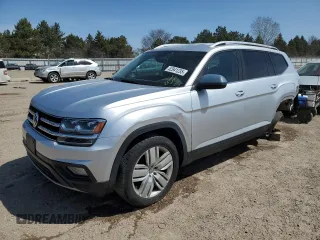2019 Volkswagen Atlas SE z VIN 1V2WR2CA8KC509852, wystawiony jako Copart lot #52941235 z przebiegiem 52 816 mil mil oraz Szkoda całkowita • Salvage title. Historia ofert i sprzedaży dostępna na DreamBid. Obrazek 1.