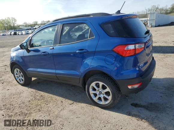 2018 Ford EcoSport SE z VIN MAJ6P1UL6JC171082, wystawiony jako Copart lot #56352645 z przebiegiem 86 094 mil mil oraz Czysty tytuł • Clean title. Historia ofert i sprzedaży dostępna na DreamBid. Obrazek 2.