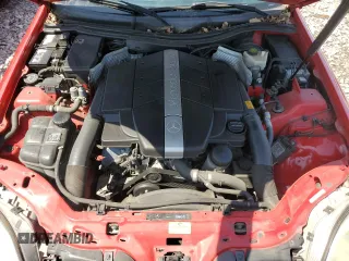 2002 Mercedes-Benz SLK-Class 3.2L with VIN WDBKK65F92F270653, listed as a Copart auction lot 51213975 with 29,772 mi miles and Salvage Title. Bid and sale history available at carsss.com. Image 11.
