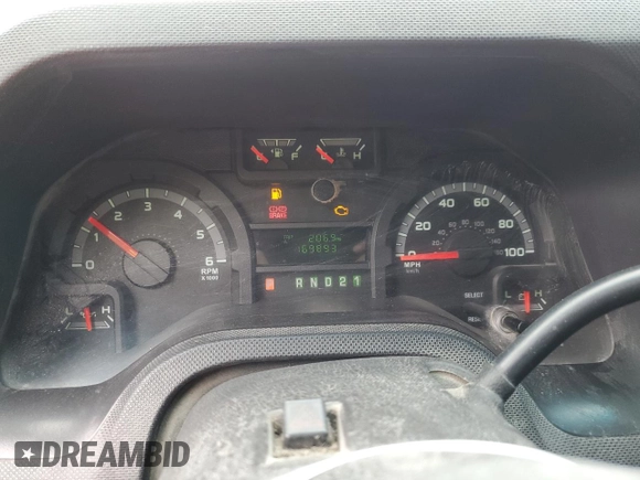 2011 Ford Econoline Cargo Commercial with VIN 1FTNS2EW6BDA71613, listed as a Copart auction lot 55014745 with 169,893 mi miles and Clean Title. Bid and sale history available at DreamBid. Image 9.