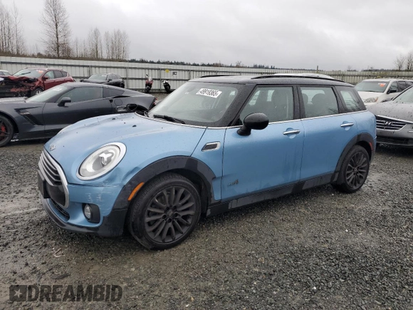 2017 MINI Clubman Cooper with VIN WMWLU1C56H2C41799, listed as a Copart auction lot 49919365 with 64,435 mi miles and Salvage Title. Bid and sale history available at carsss.com. Image 1.