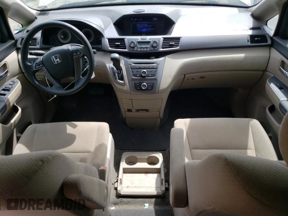2014 Honda Odyssey LX with VIN 5FNRL5H27EB116435, listed as a Copart auction lot 52864825 with 94,643 mi miles and Salvage Title. Bid and sale history available at DreamBid. Image 8.