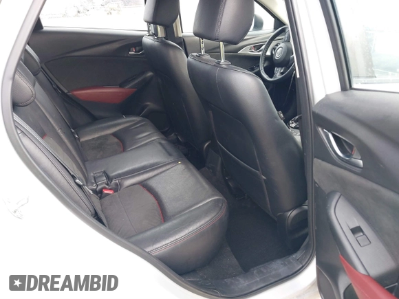 2016 Mazda CX-3 Grand Touring with VIN JM1DKFD76G0134205, listed as a IAAI auction lot 41661904 with 190,368 mi miles. Bid and sale history available at carsss.com. Image 8.