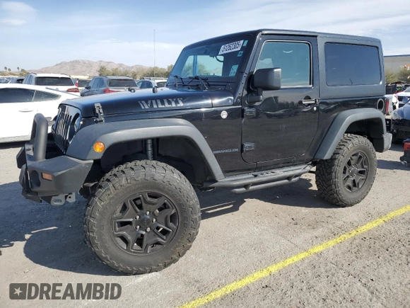 2017 Jeep Wrangler Sport with VIN 1C4AJWAGXHL715362, listed as a Copart auction lot 51262305 with 62,297 mi miles and Salvage Title. Bid and sale history available at DreamBid. Image 1.