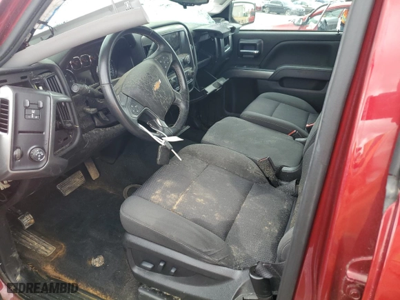 2018 Chevrolet Silverado 1500 LT with VIN 3GCPCREC2JG581866, listed as a Copart auction lot 50243405 with 52,050 mi miles and Salvage Title. Bid and sale history available at carsss.com. Image 7.